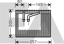 EACLIMA 43B25005 - Evaporatore, Climatizzatore autozon.pro