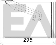 EACLIMA 43B25010 - Evaporatore, Climatizzatore autozon.pro