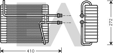 EACLIMA 43B78004 - Evaporatore, Climatizzatore autozon.pro