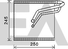 EACLIMA 43B77006 - Evaporatore, Climatizzatore autozon.pro