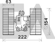 EACLIMA 42A50026 - Elettromotore, Ventilatore abitacolo autozon.pro