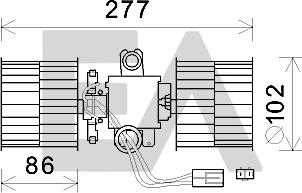 EACLIMA 42A61001 - Elettromotore, Ventilatore abitacolo autozon.pro