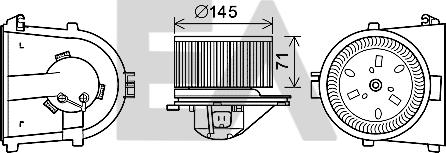 EACLIMA 42A02006 - Elettromotore, Ventilatore abitacolo autozon.pro