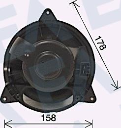 EACLIMA 42A22023 - Elettromotore, Ventilatore abitacolo autozon.pro