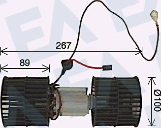 EACLIMA 42A22022 - Elettromotore, Ventilatore abitacolo autozon.pro