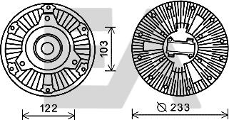 EACLIMA 35C45D03 - Girante, Raffreddamento motore autozon.pro