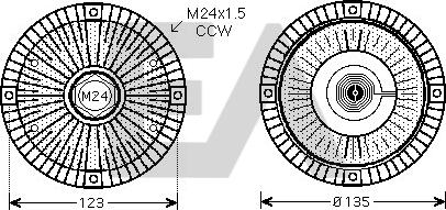 EACLIMA 35C77D02 - Girante, Raffreddamento motore autozon.pro