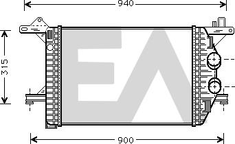 EACLIMA 36A45002 - Intercooler autozon.pro