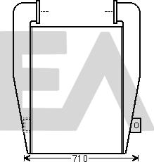 EACLIMA 36A45017 - Intercooler autozon.pro