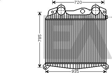 EACLIMA 36A47003 - Intercooler autozon.pro