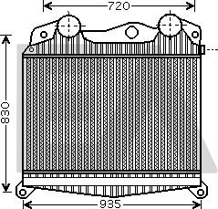 EACLIMA 36A47011 - Intercooler autozon.pro