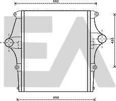 EACLIMA 36A47018 - Intercooler autozon.pro