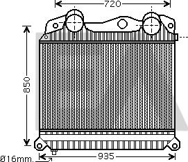 EACLIMA 36A47021 - Intercooler autozon.pro