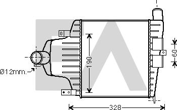 EACLIMA 36A54026 - Intercooler autozon.pro