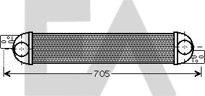 EACLIMA 36A54023 - Intercooler autozon.pro