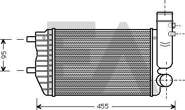 EACLIMA 36A55001 - Intercooler autozon.pro