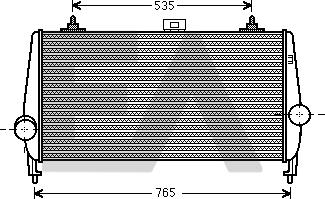 EACLIMA 36A55020 - Intercooler autozon.pro