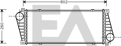 EACLIMA 36A50011 - Intercooler autozon.pro