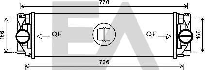 EACLIMA 36A50031 - Intercooler autozon.pro