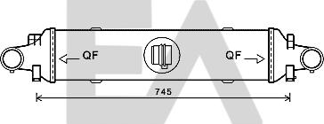 EACLIMA 36A50032 - Intercooler autozon.pro