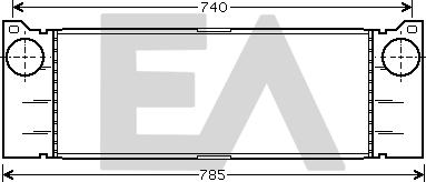 EACLIMA 36A50024 - Intercooler autozon.pro