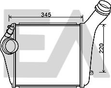 EACLIMA 36A58007 - Intercooler autozon.pro