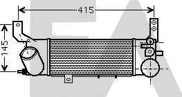 EACLIMA 36A52001 - Intercooler autozon.pro