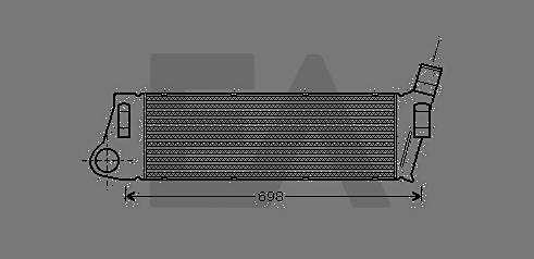 EACLIMA 36A60021 - Intercooler autozon.pro