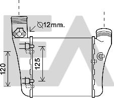 EACLIMA 36A02046 - Intercooler autozon.pro