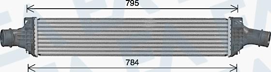 EACLIMA 36A02054 - Intercooler autozon.pro