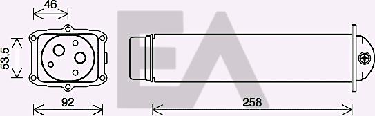 EACLIMA 36A02034 - Intercooler autozon.pro