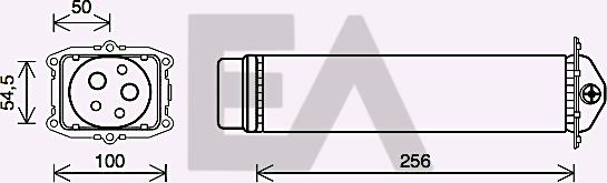 EACLIMA 36A02033 - Intercooler autozon.pro