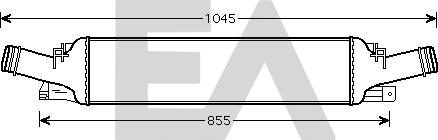 EACLIMA 36A02020 - Intercooler autozon.pro