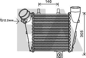 EACLIMA 36A02027 - Intercooler autozon.pro