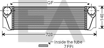 EACLIMA 36A07007 - Intercooler autozon.pro