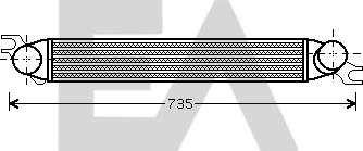 EACLIMA 36A07027 - Intercooler autozon.pro