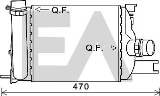 EACLIMA 36A15003 - Intercooler autozon.pro