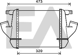 EACLIMA 36A18002 - Intercooler autozon.pro