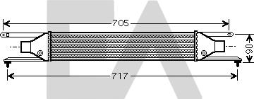 EACLIMA 36A25009 - Intercooler autozon.pro