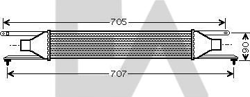 EACLIMA 36A25005 - Intercooler autozon.pro