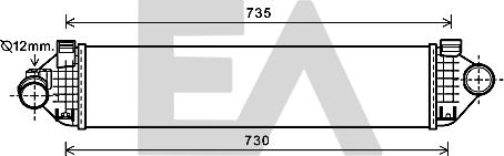 EACLIMA 36A22018 - Intercooler autozon.pro