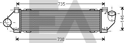 EACLIMA 36A22020 - Intercooler autozon.pro