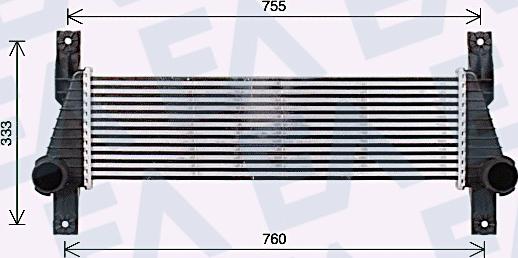 EACLIMA 36A22023 - Intercooler autozon.pro