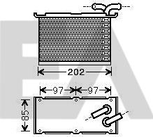 EACLIMA 36A77016 - Intercooler autozon.pro