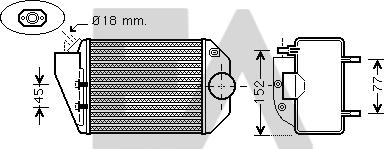 EACLIMA 36A77022 - Intercooler autozon.pro