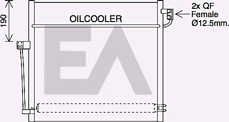 EACLIMA 30C50030 - Condensatore, Climatizzatore autozon.pro