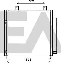 EACLIMA 30C51023 - Condensatore, Climatizzatore autozon.pro