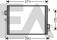 EACLIMA 30C58010 - Condensatore, Climatizzatore autozon.pro