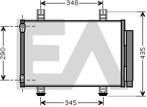 EACLIMA 30C69002 - Condensatore, Climatizzatore autozon.pro