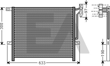 EACLIMA 30C07048 - Condensatore, Climatizzatore autozon.pro